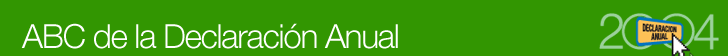 Declaración Anual 2004