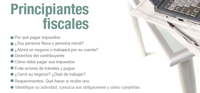Principiantes fiscales